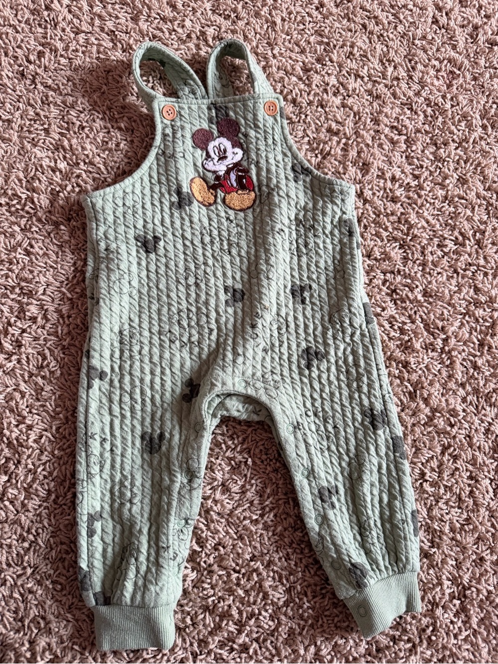 Disney Baby Mickey Mouse Overalls – 18M